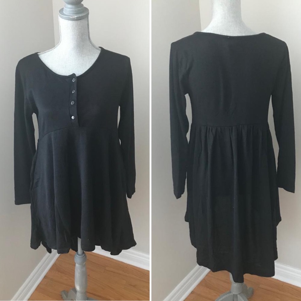Black Long Top